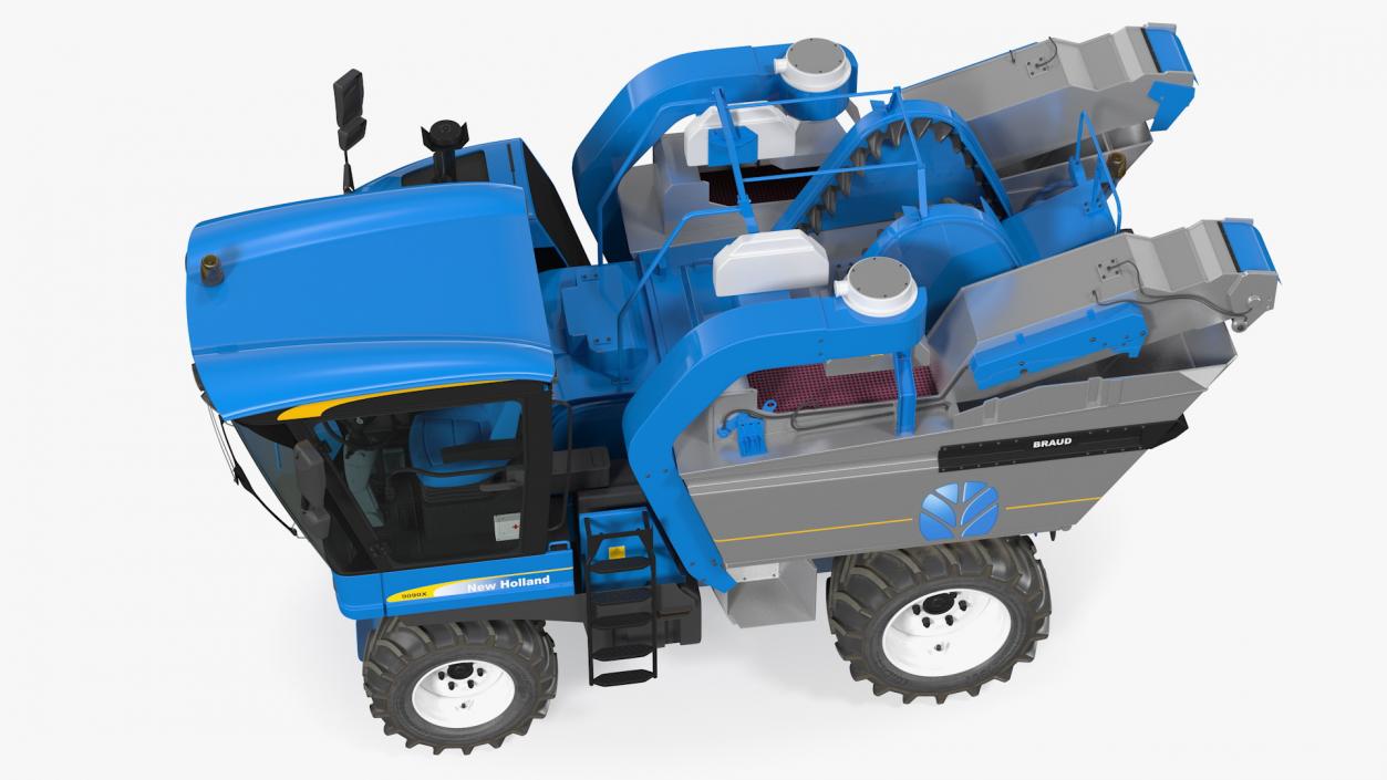 New Holland Braud 9090X Olive Harvester 3D model