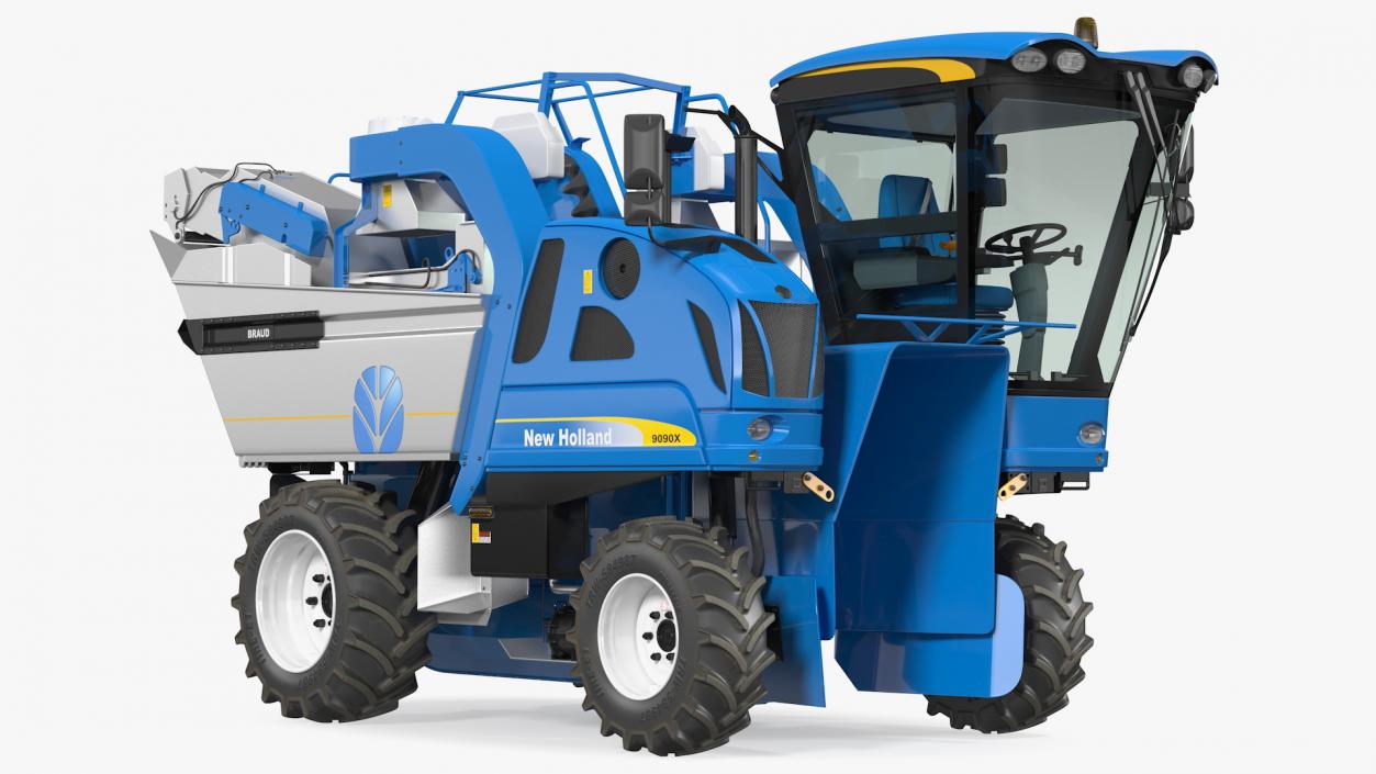 New Holland Braud 9090X Olive Harvester 3D model