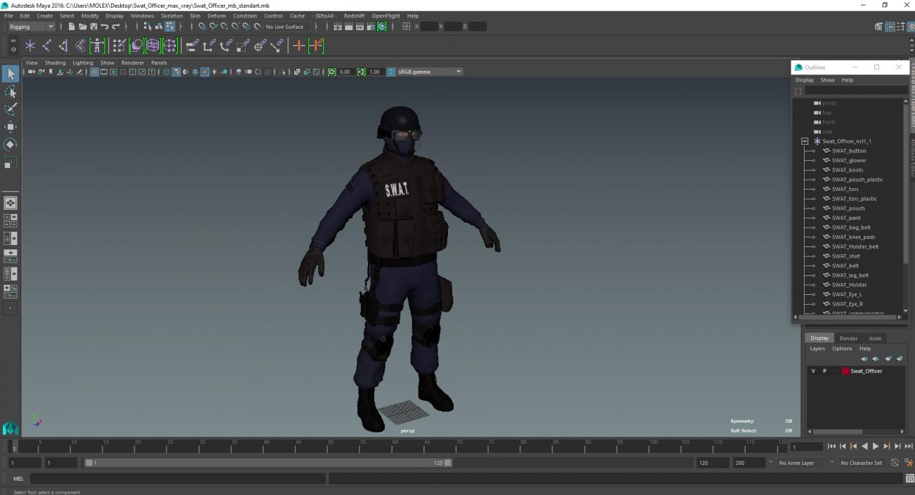 Swat Officer 3D