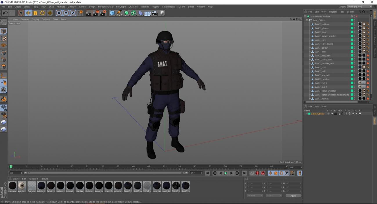 Swat Officer 3D