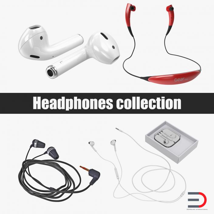 3D Headphones Collection