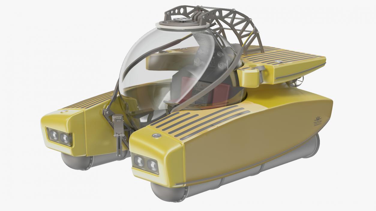 3D model Triton Personal Submarine