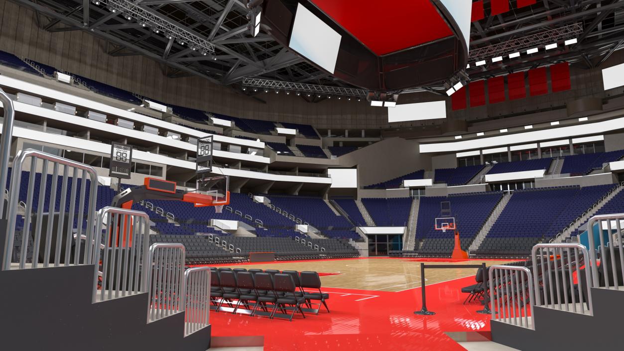 3D Basketball Arena