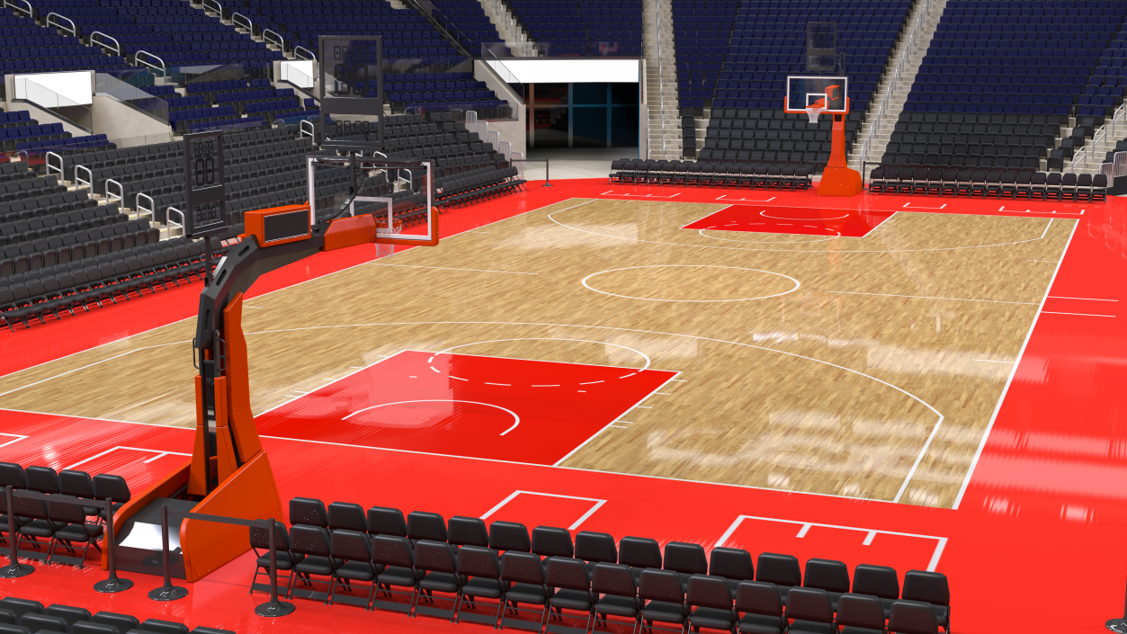 3D Basketball Arena