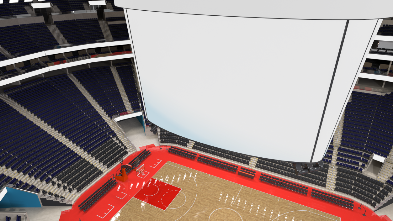 3D Basketball Arena