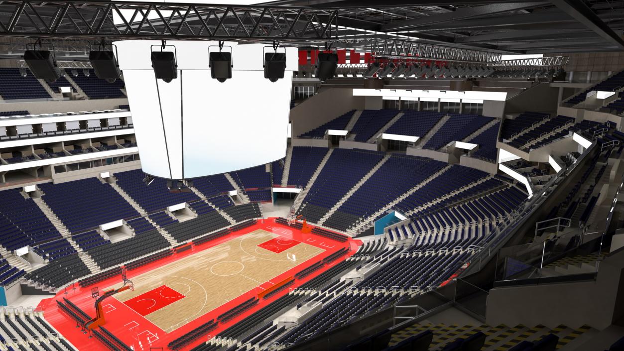 3D Basketball Arena