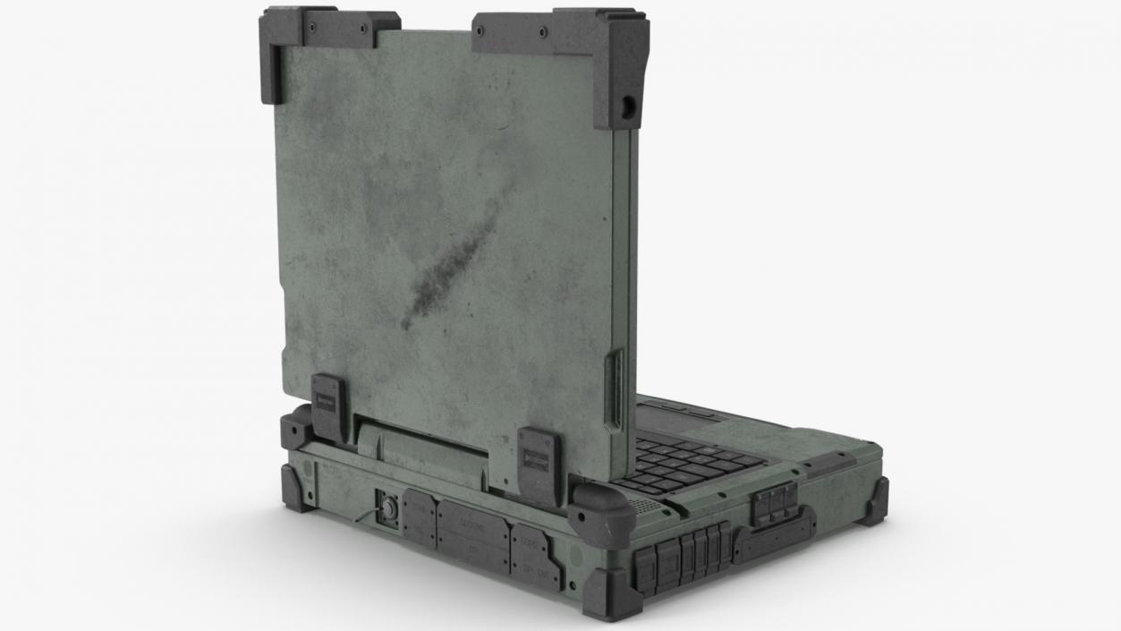 3D Rocky RK12 Army Laptop Old