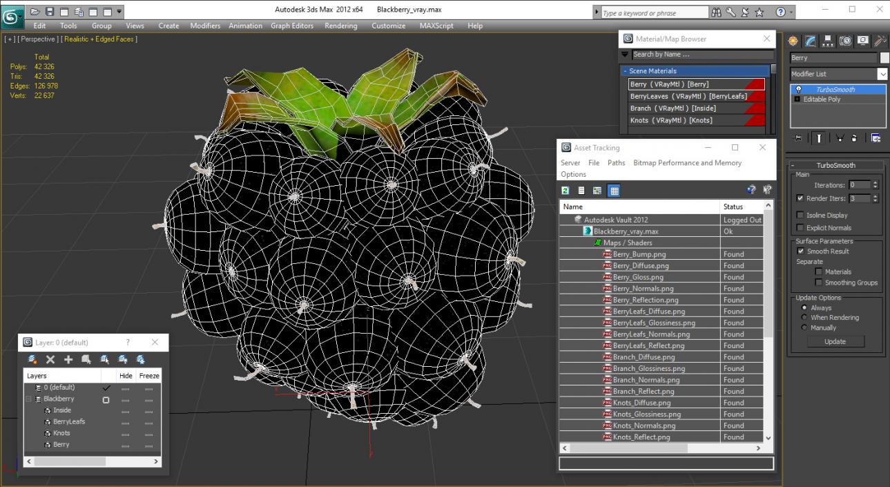 3D model Blackberry