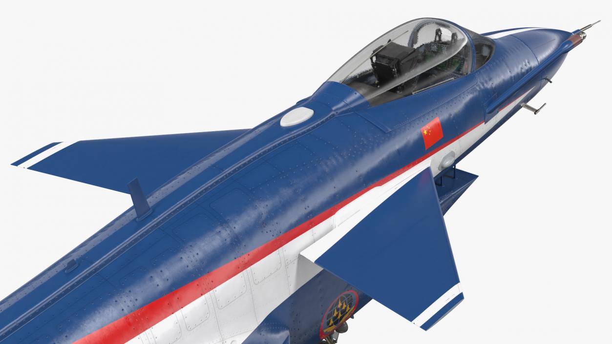 PLAAF J10 Vigorous Dragon Aerobatic Team Armament 3D model