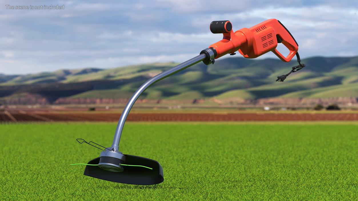 3D model Corded Electric String Trimmer