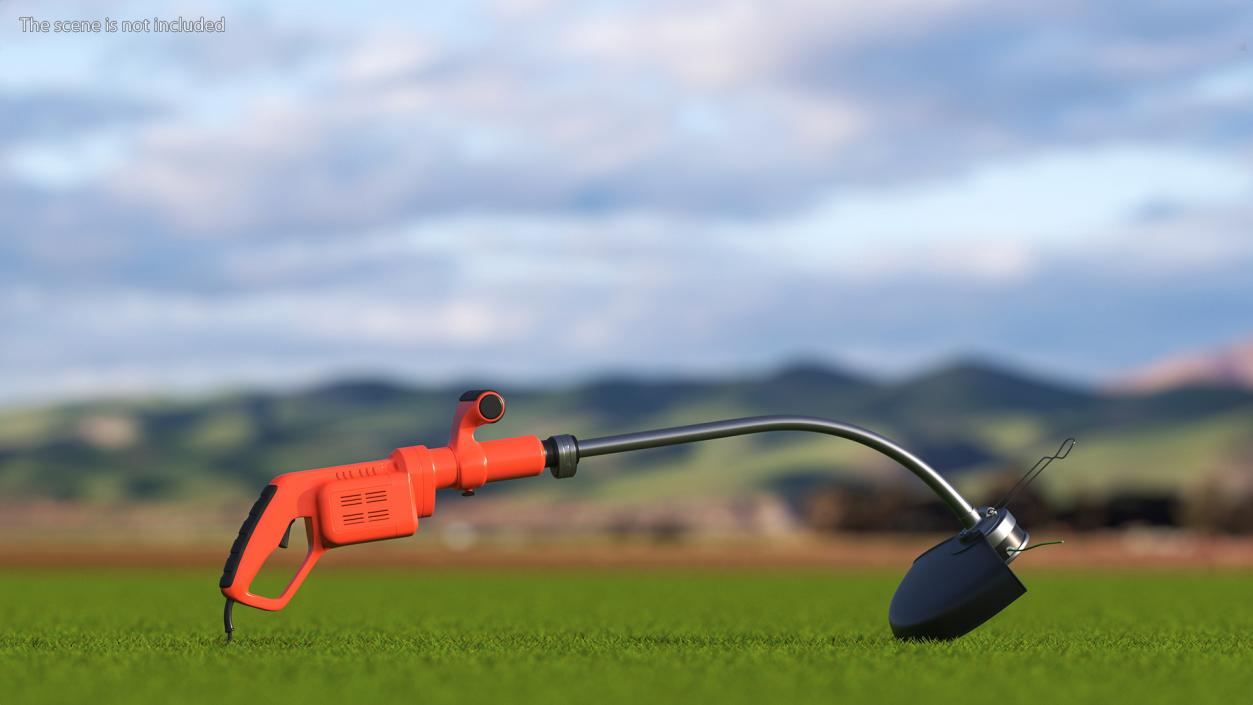 3D model Corded Electric String Trimmer