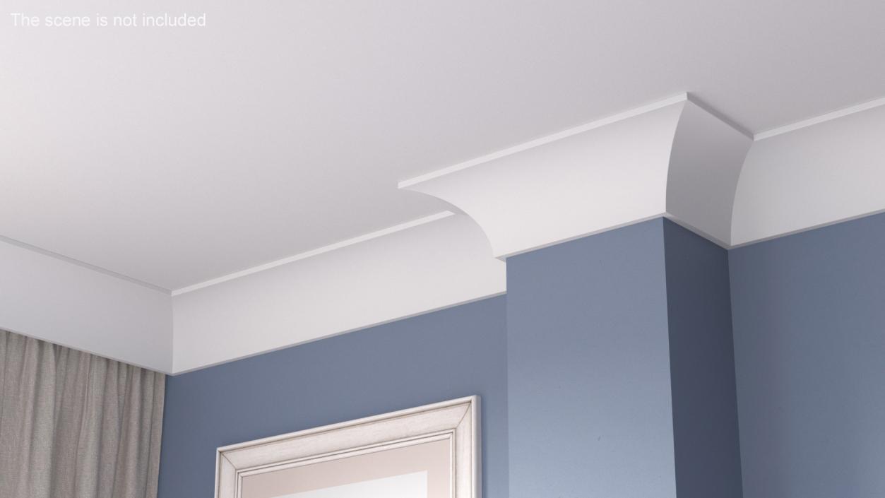 Architectural Gypsum Moldings Collection 2 3D