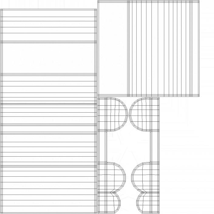 Architectural Gypsum Moldings Collection 2 3D