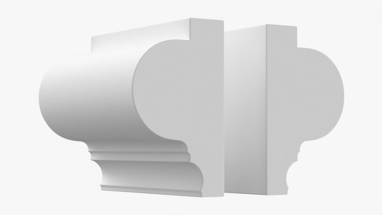 Architectural Gypsum Moldings Collection 2 3D