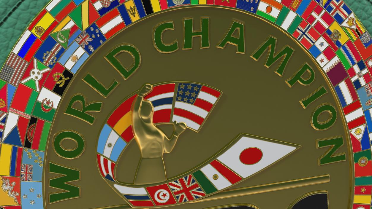 WBC Champion Belt 3D