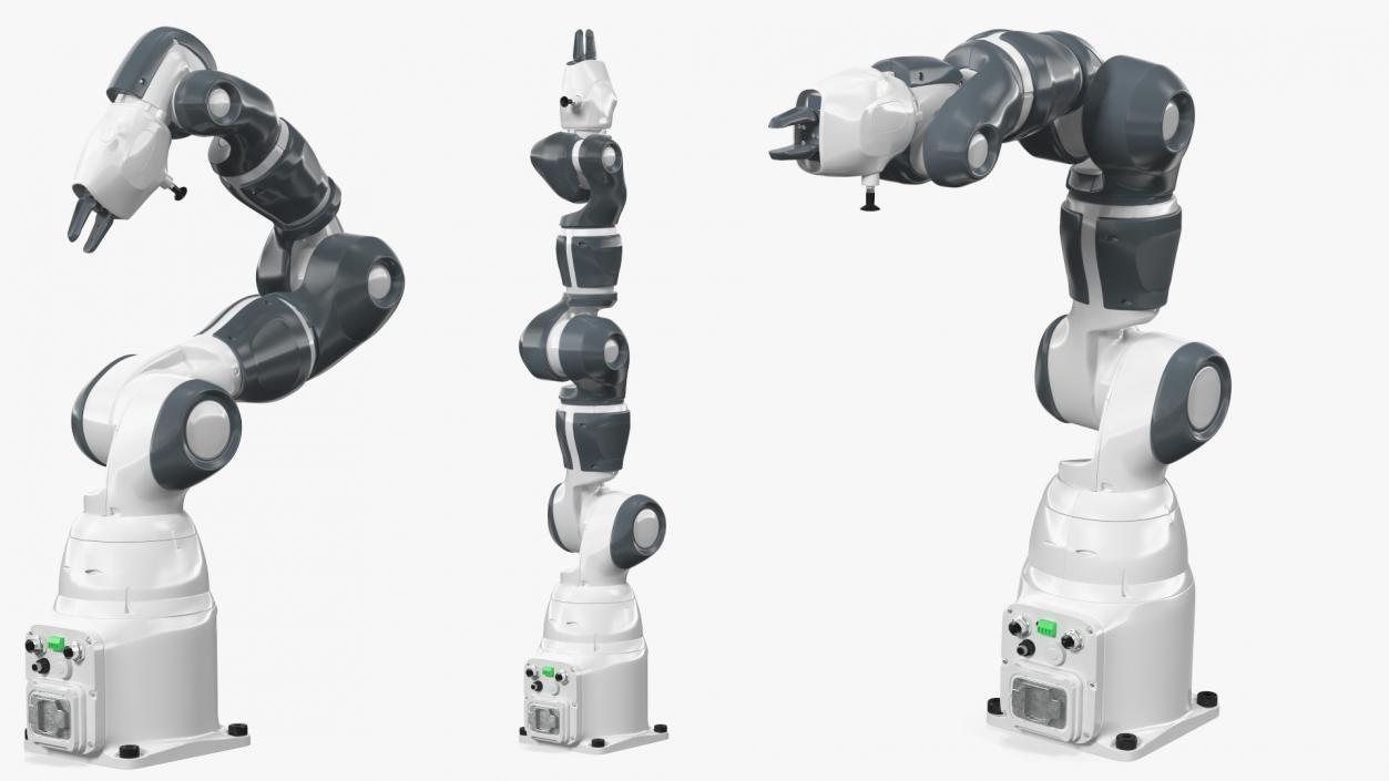 3D model ABB YuMi IRB 14050 Collaborative Robot Rigged