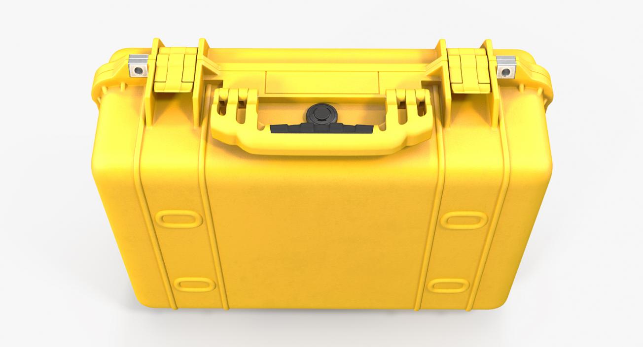 3D model Pelican Case Photo Foam Yellow