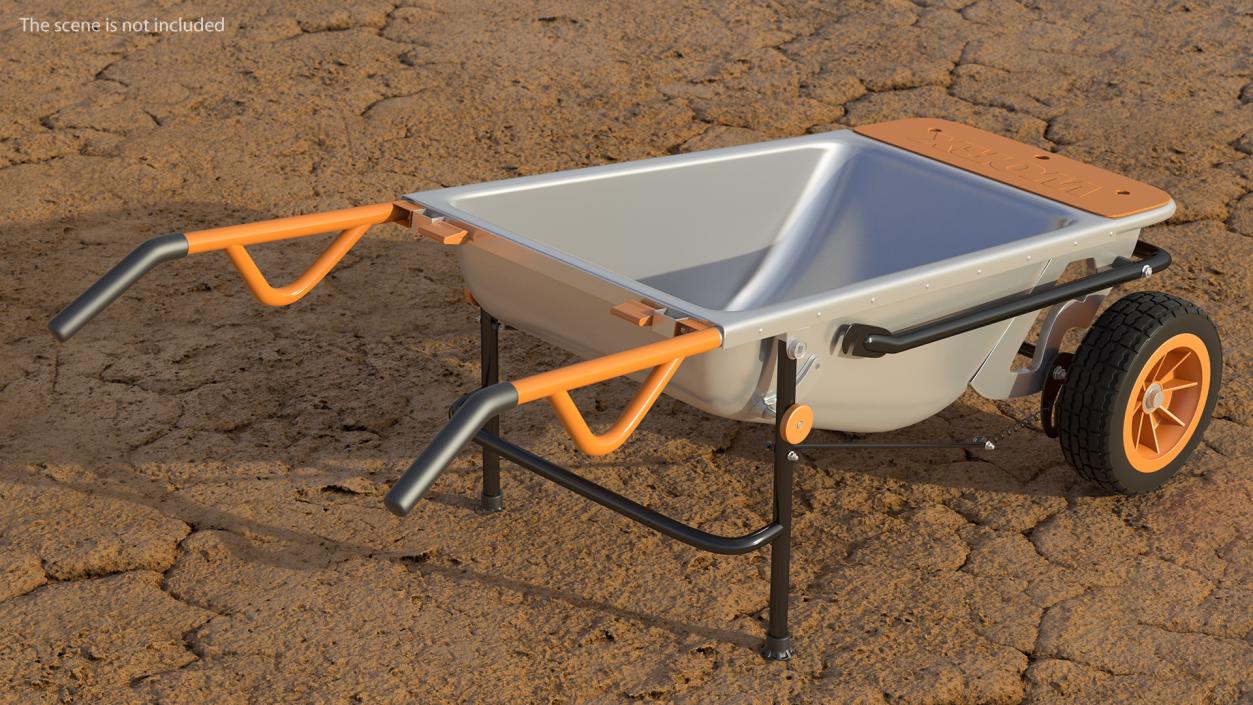 3D model WORX Aerocart 8in1 Wheelbarrow Yard Cart