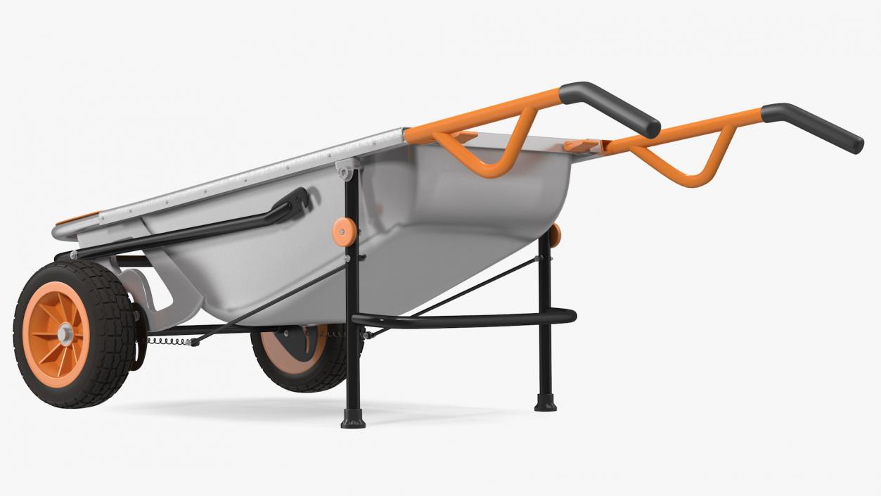 3D model WORX Aerocart 8in1 Wheelbarrow Yard Cart