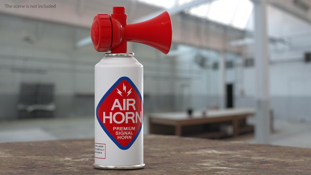 Signal Sports Air Horn 3D