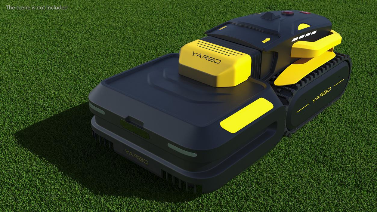 3D Yarbo Lawn Mower M1 Rigged