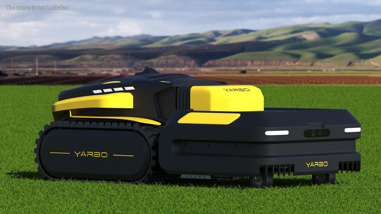 3D Yarbo Lawn Mower M1 Rigged