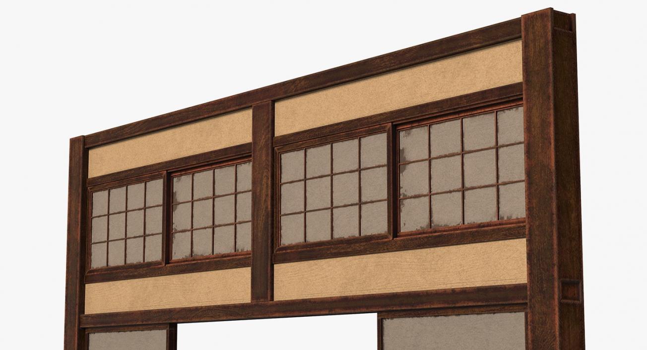 3D Japanese Sliding Door