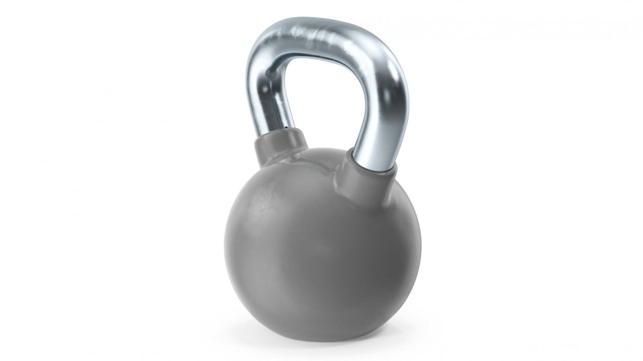 3D model Vinyl Coated Wide Handle Kettlebell 32kg