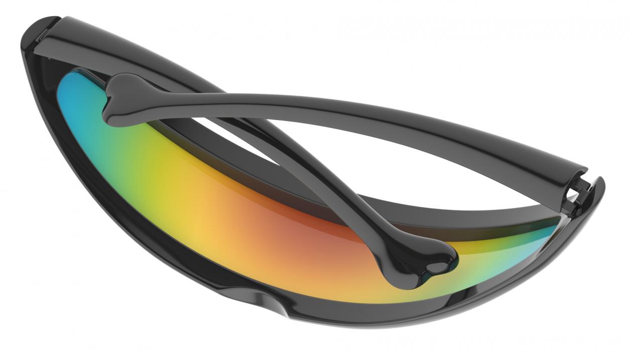 3D Futuristic Cyclops Shield Sunglasses