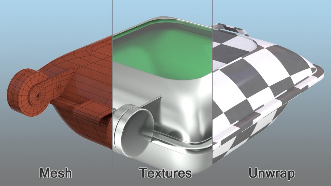 3D Square Induction Chafer with Glass Top model