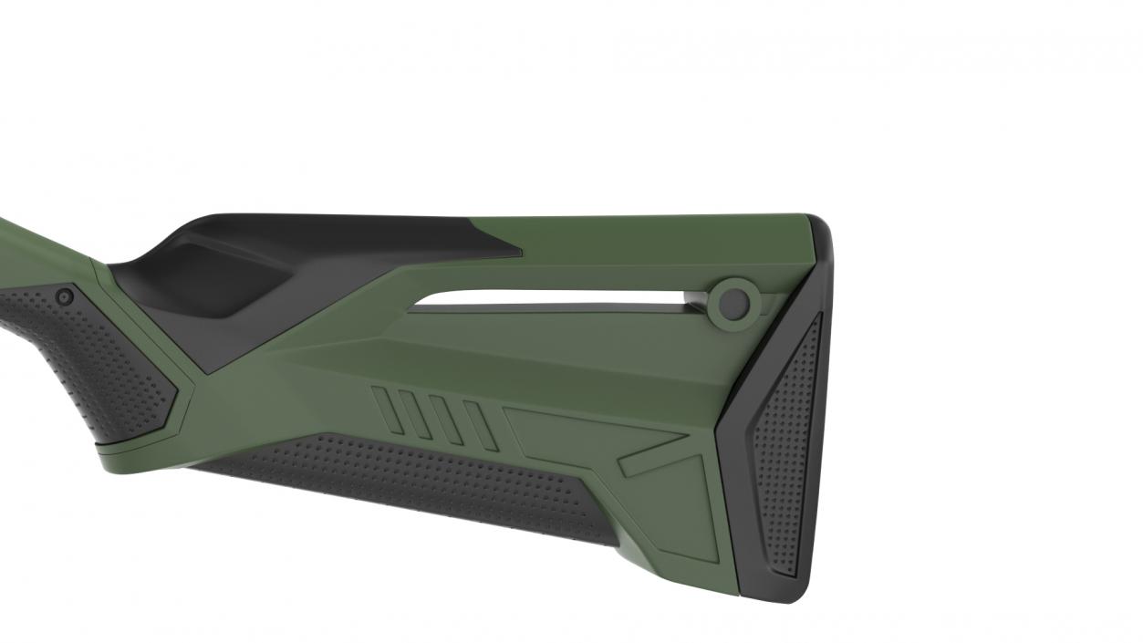 3D model Futuristic Shotgun MP 155 Ultima Kalashnikov Green