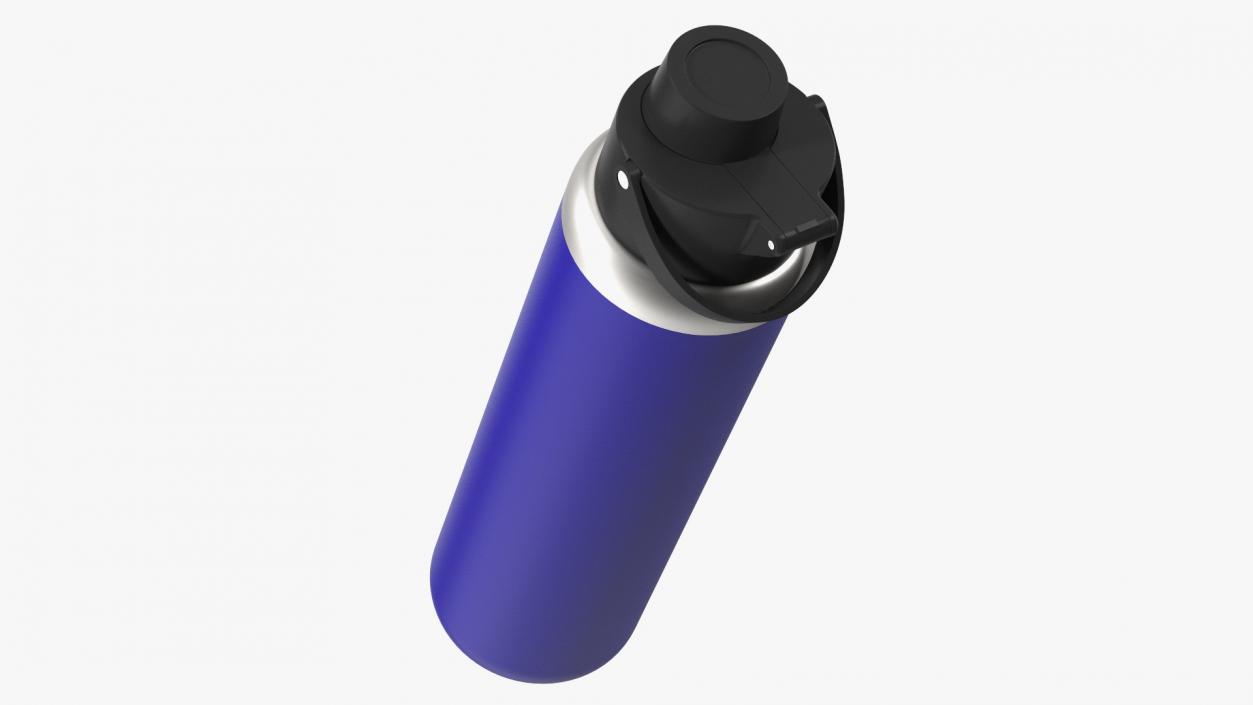 Sports Bottle Blue Close 3D model