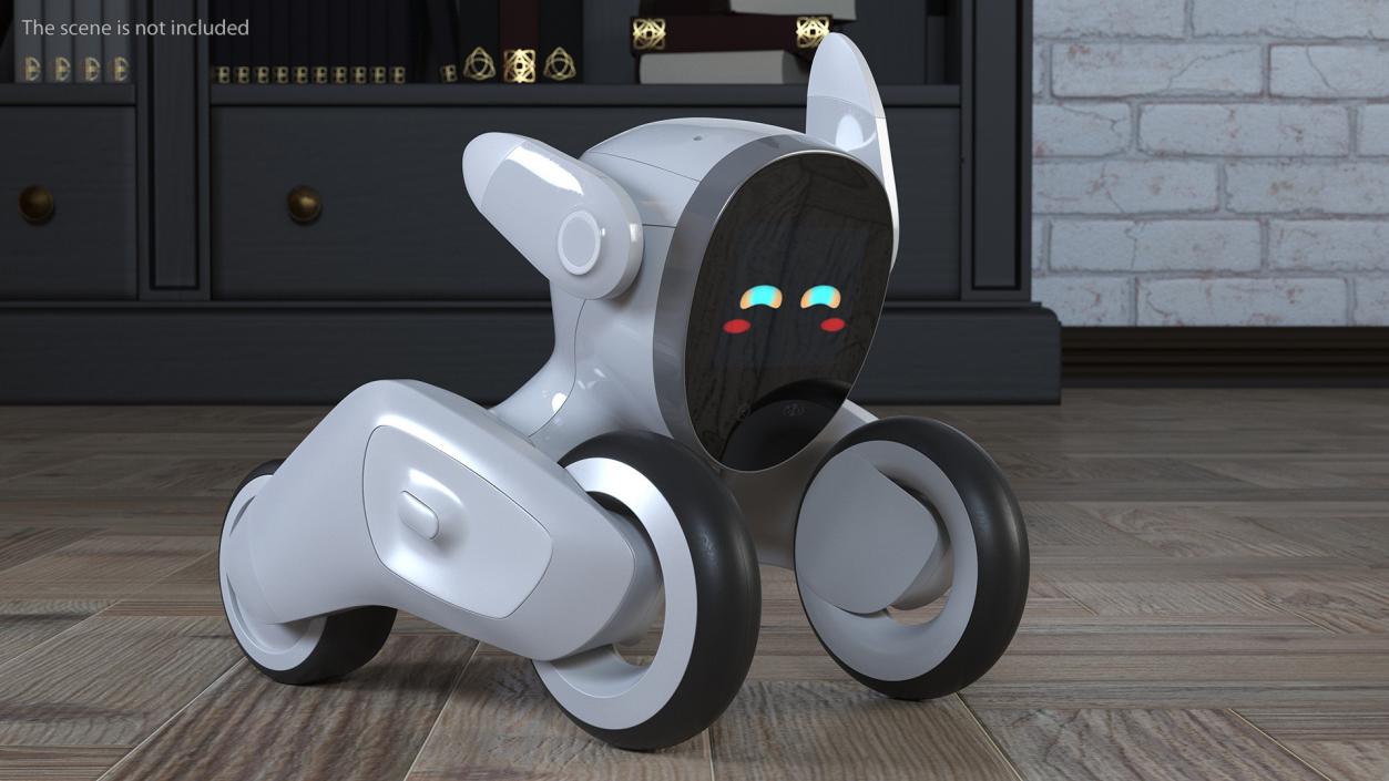 Sad Robot Toy Loona Smart Petbot 3D