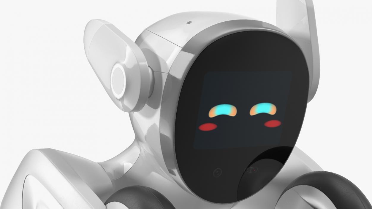 Sad Robot Toy Loona Smart Petbot 3D