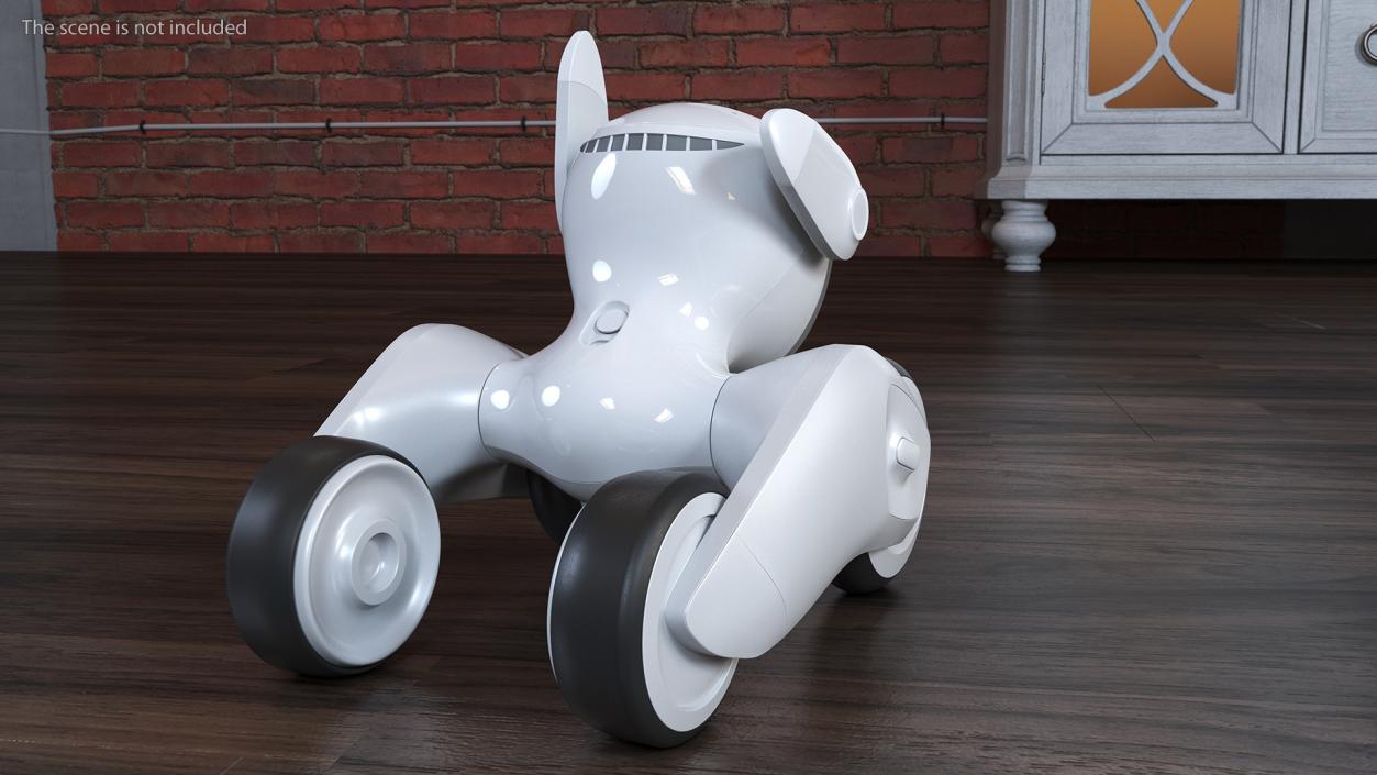 Sad Robot Toy Loona Smart Petbot 3D