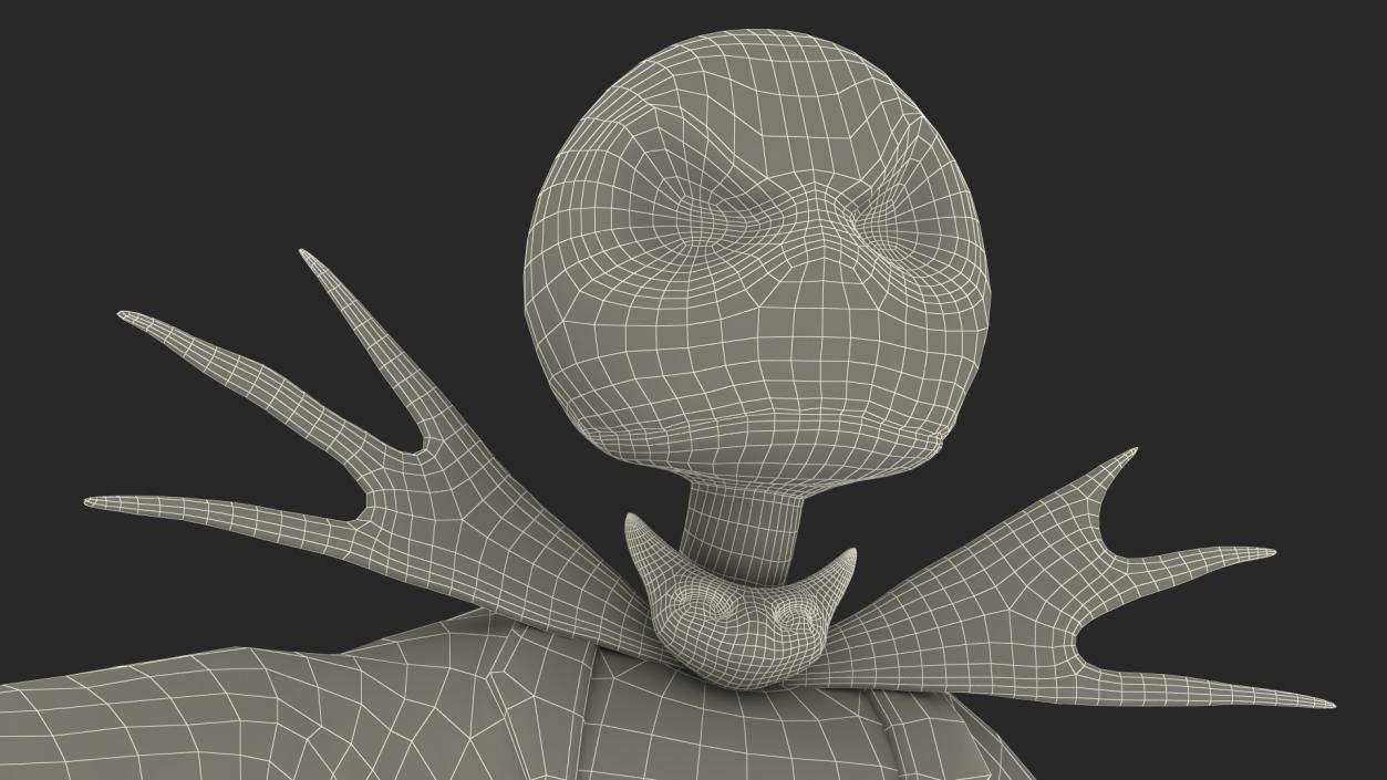 Angry Jack Skellington Character 3D