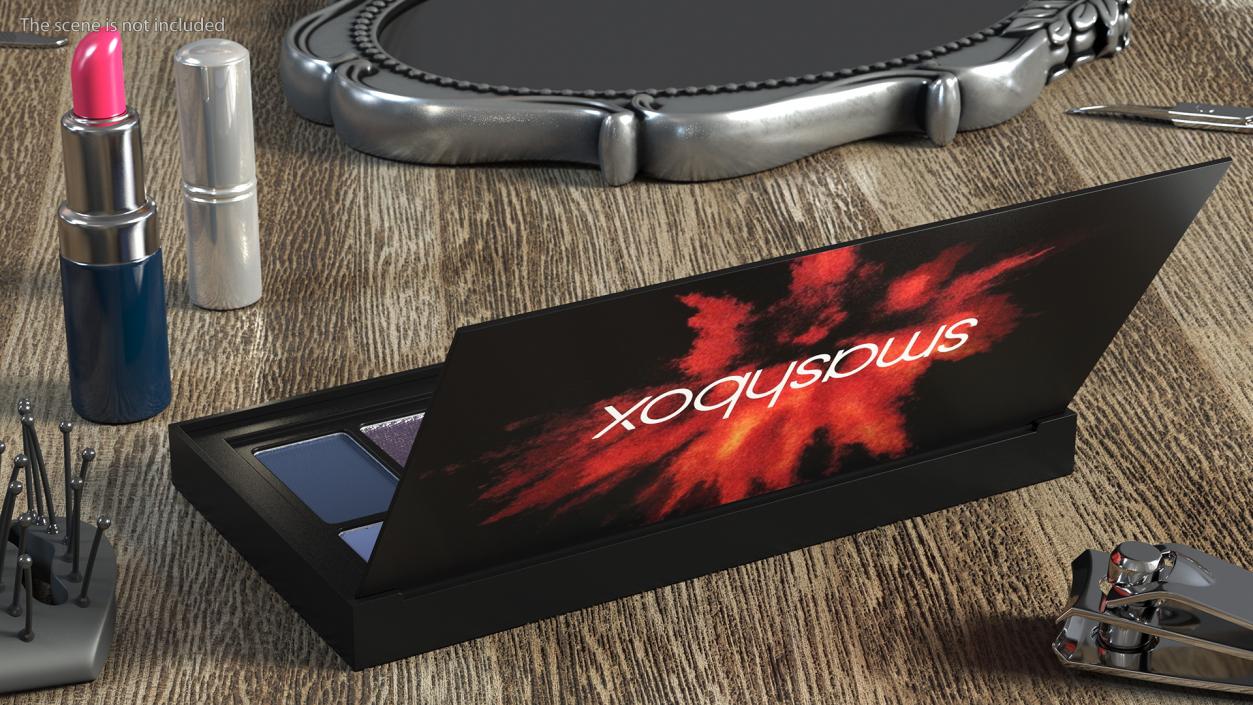 Smashbox Punked Cover Shot Palette 3D model