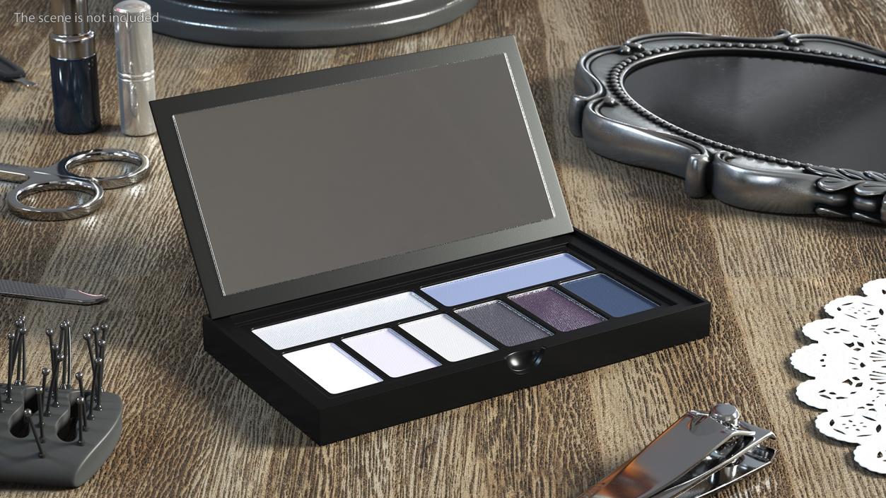 Smashbox Punked Cover Shot Palette 3D model