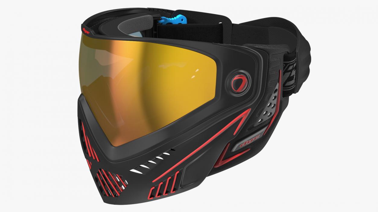 3D Dye i5 Paintball Mask Fire