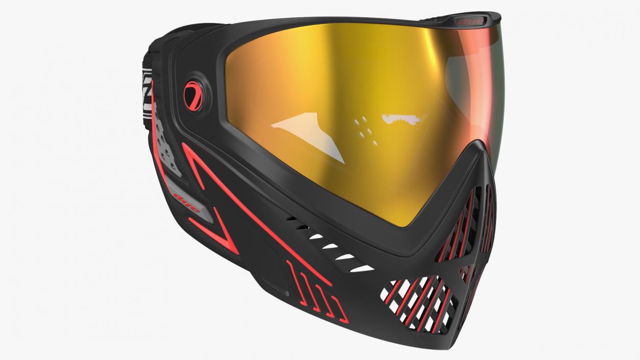 3D Dye i5 Paintball Mask Fire