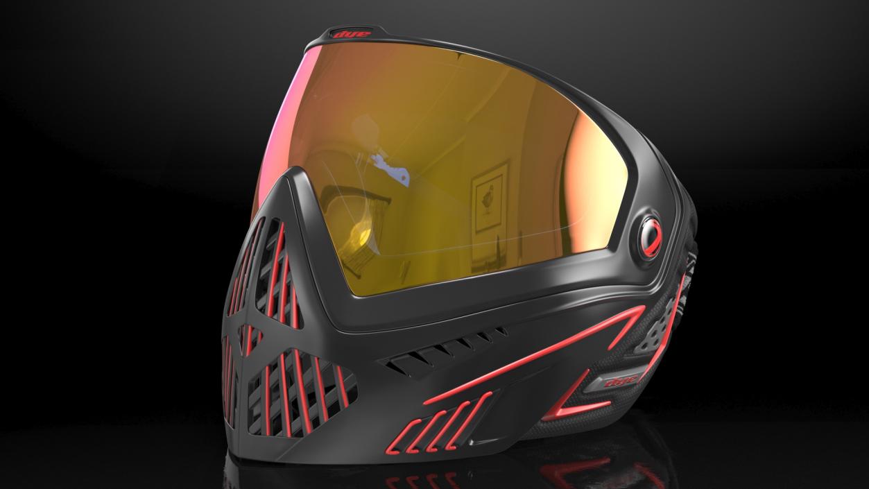 3D Dye i5 Paintball Mask Fire