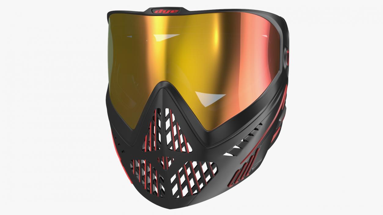 3D Dye i5 Paintball Mask Fire