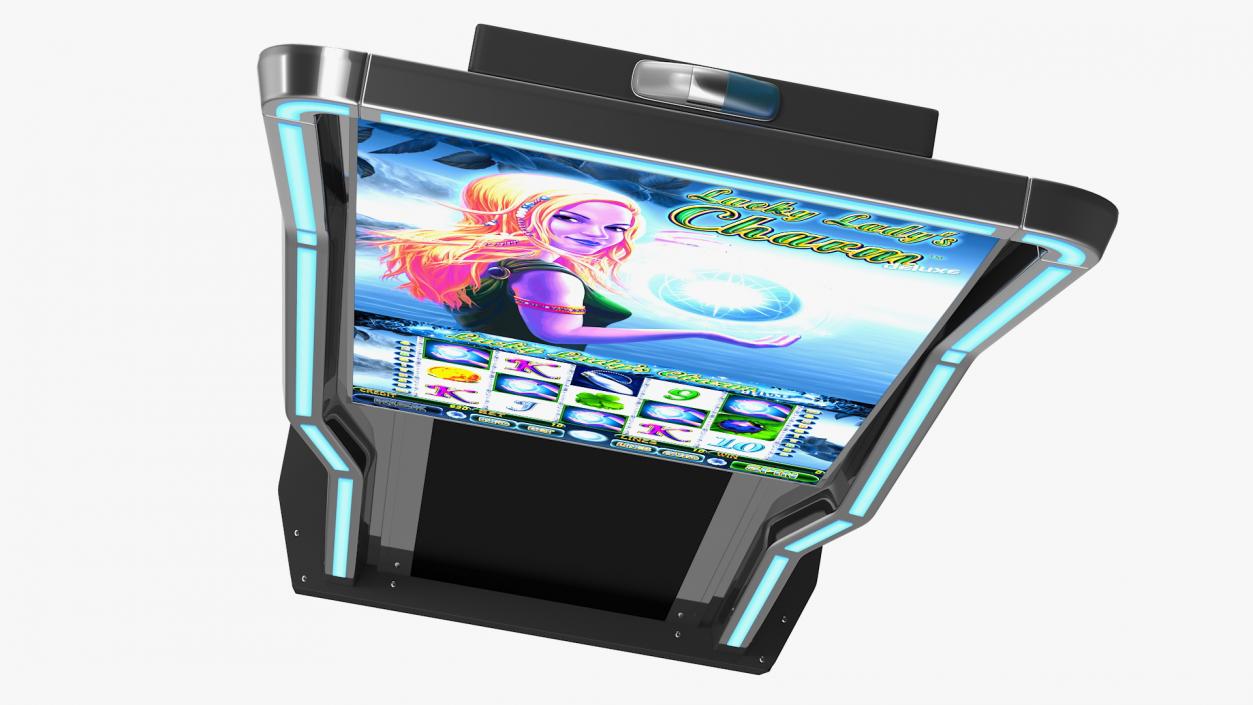 Casino Slot Machine Display 3D