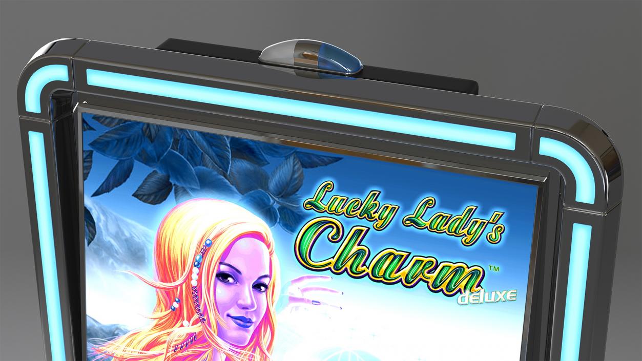 Casino Slot Machine Display 3D