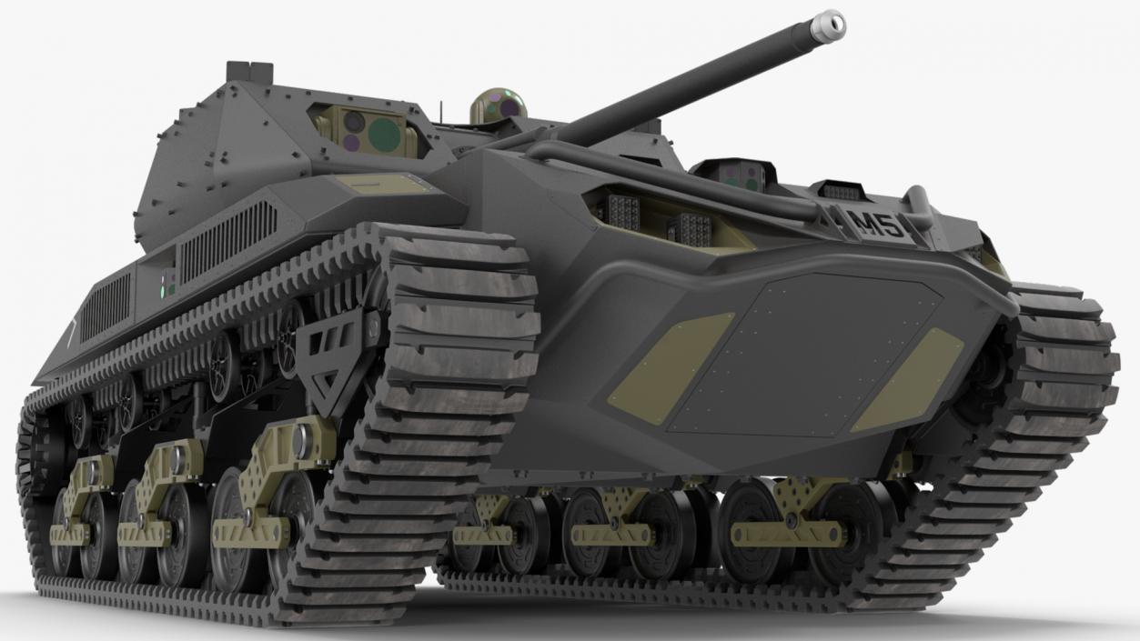 3D Ripsaw M5 Electric Tank model