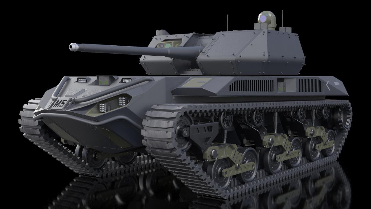 3D Ripsaw M5 Electric Tank model