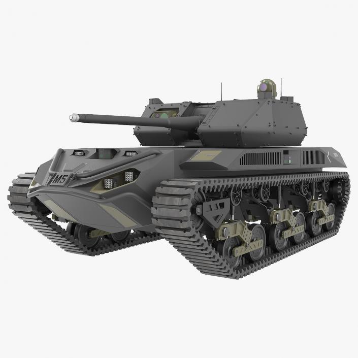 3D Ripsaw M5 Electric Tank model