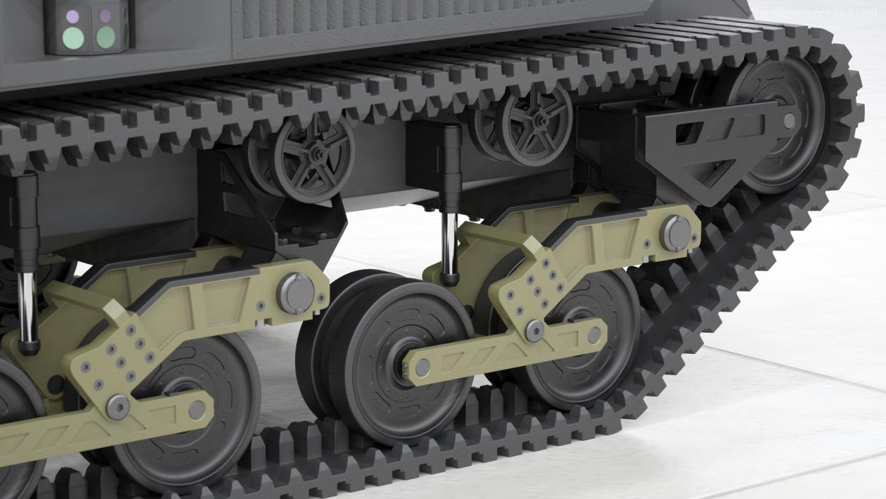 3D Ripsaw M5 Electric Tank model