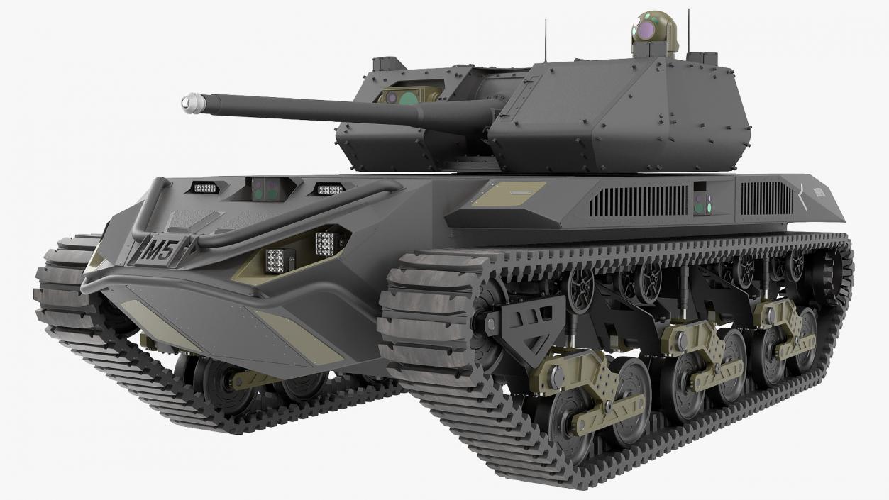 3D Ripsaw M5 Electric Tank model