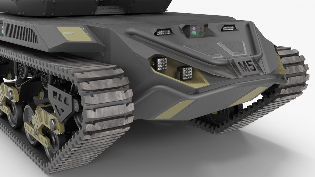 3D Ripsaw M5 Electric Tank model